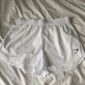 BRAND NEW GYMSHARK SHORTS White